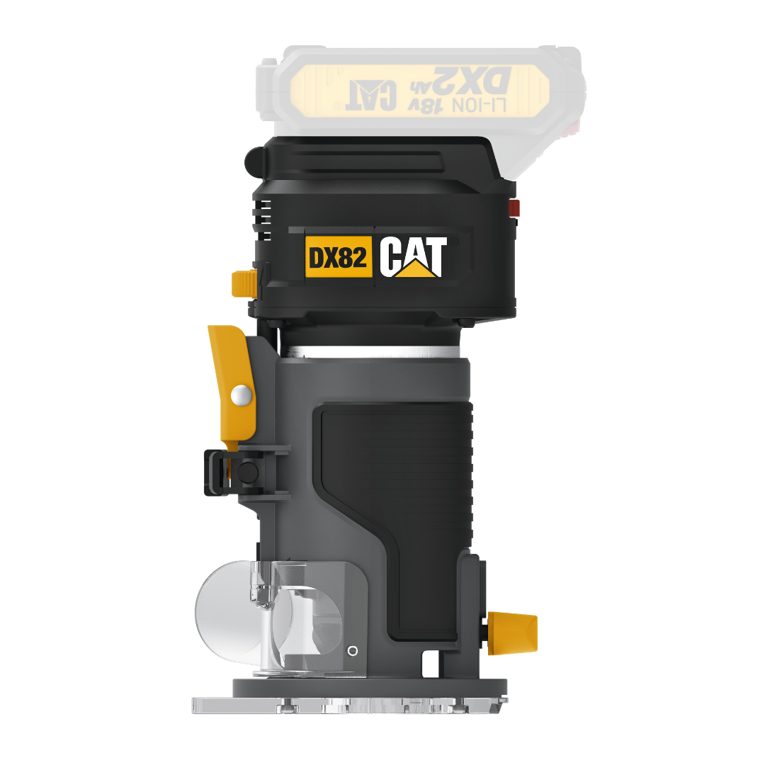 Cat® DX82B 18V Brushless Palm Router - Skin Only