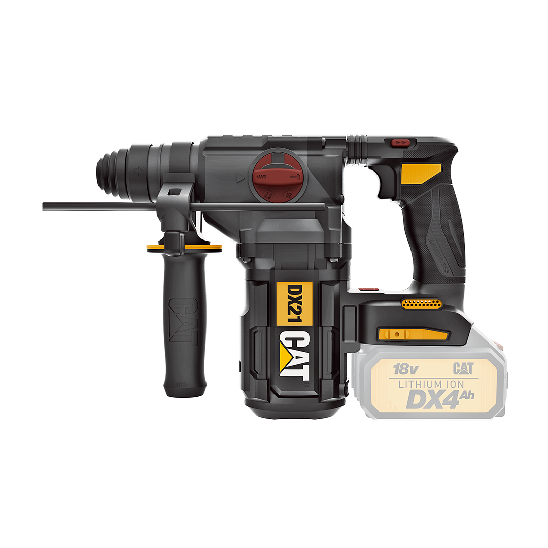 DX21B 18V Brushless SDS Rotary Hammer - 26mm, 2.2J - Skin Only