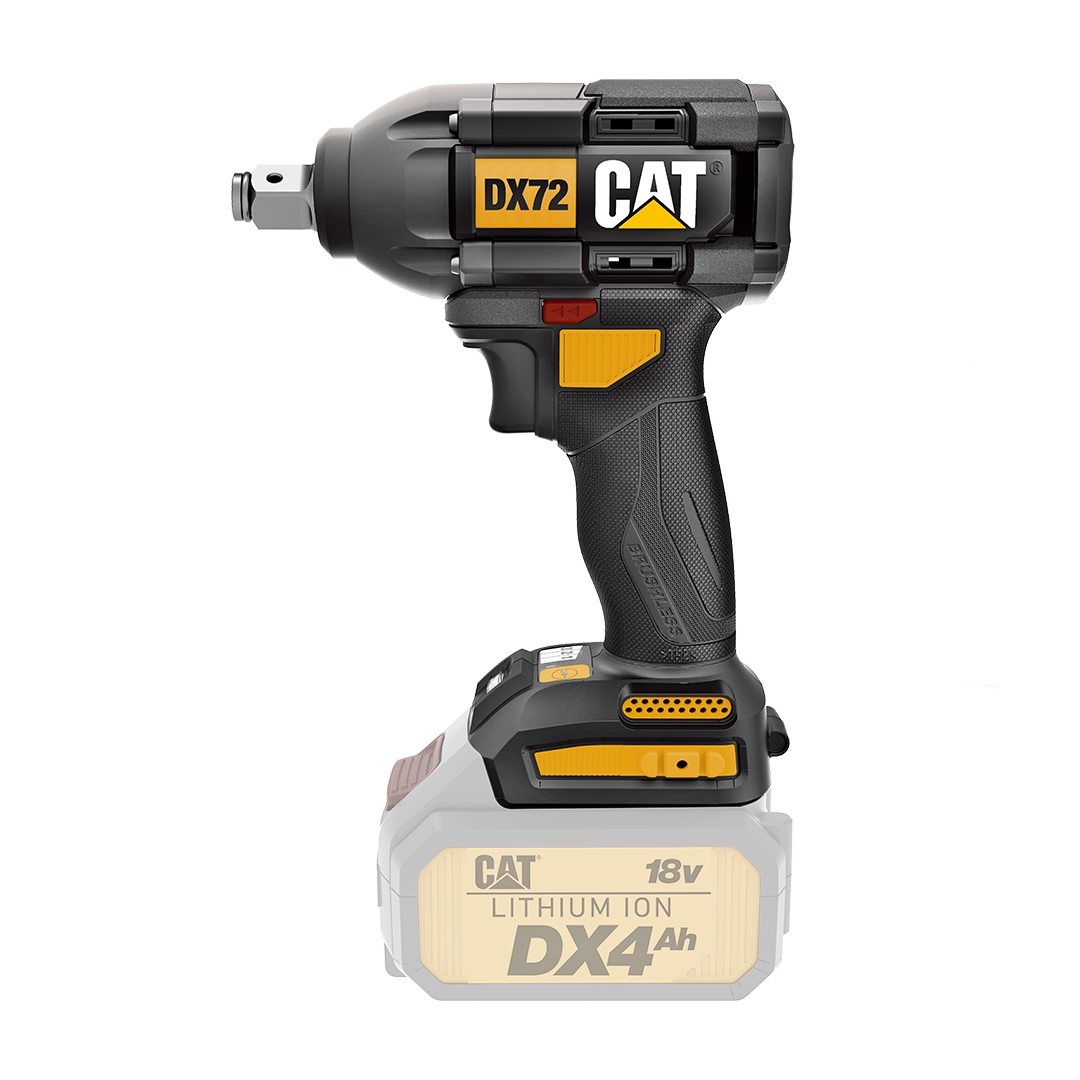 DX72B 18V Brushless 1/2" Impact Wrench - Skin Only