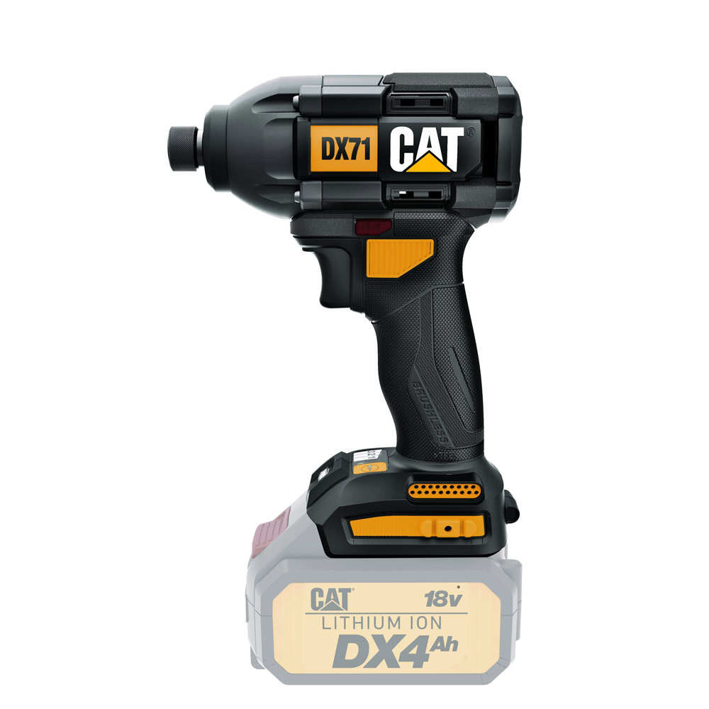 DX72B 18V Brushless 1/2" Impact Wrench - Skin Only