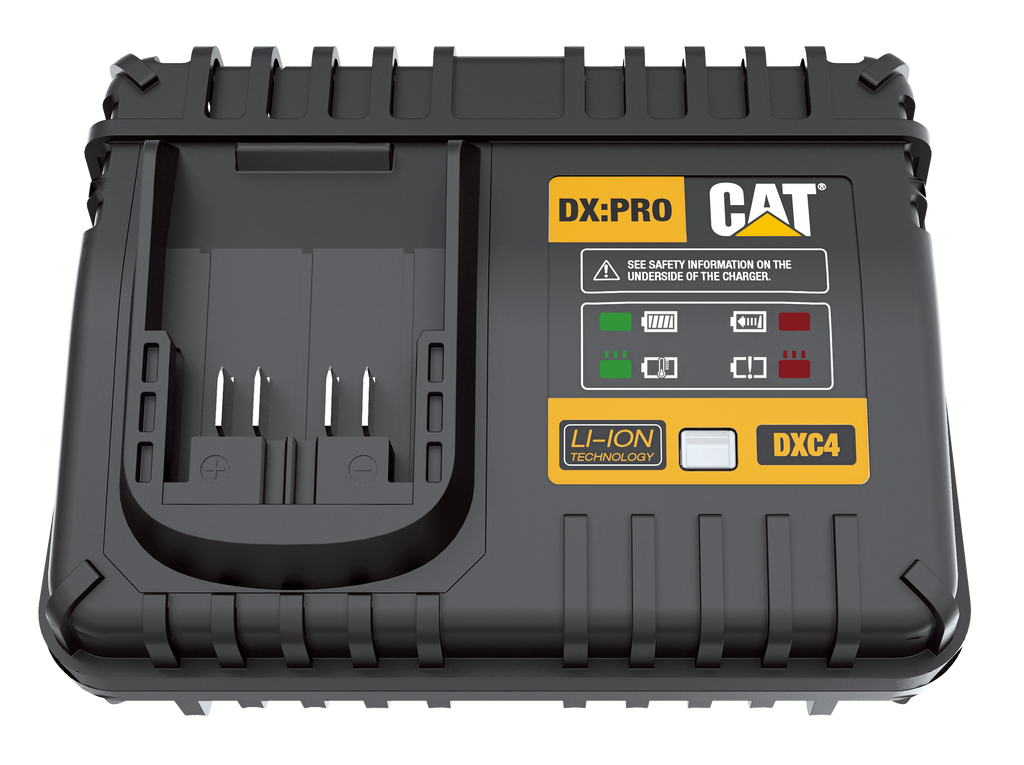 DXC4 18V Fast Charger - 4A, 30min for 2.0Ah battery