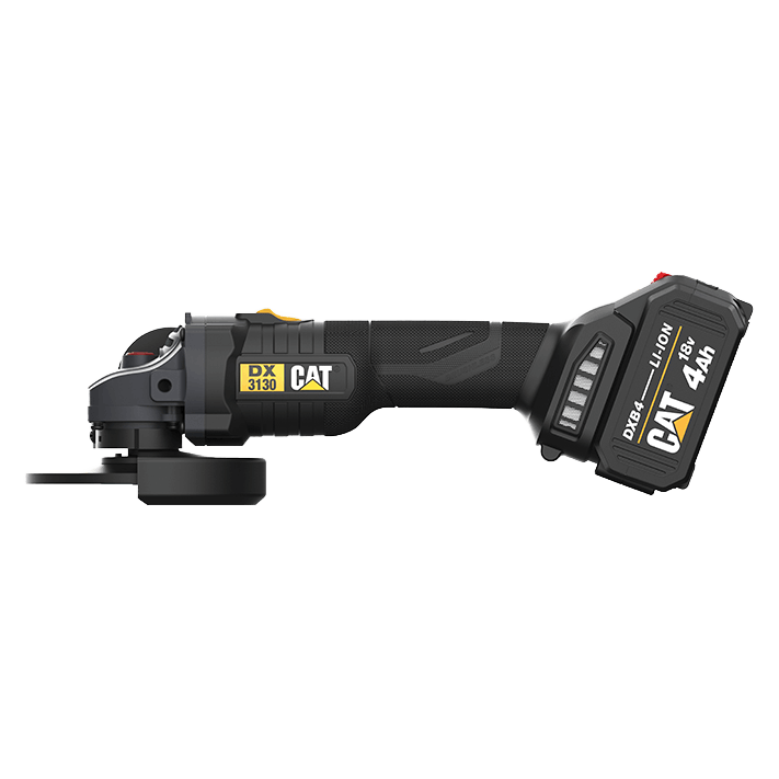 Cat® DX3130B 18V Brushless 125mm Angle Grinder - Slide Switch - Skin Only